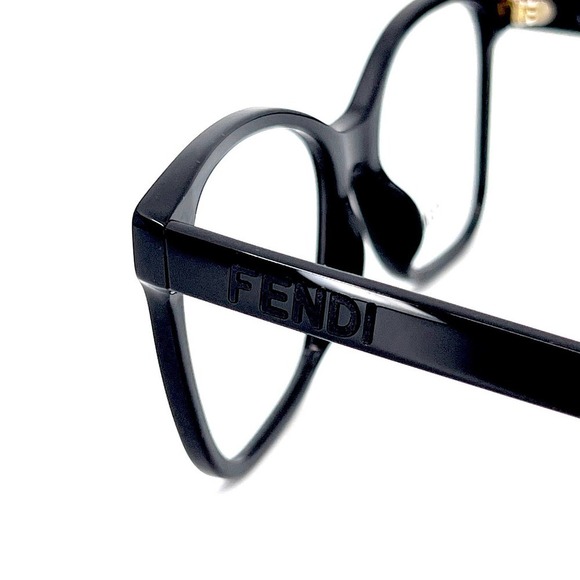 NEW!!! FENDI Eyeglasses FE50018I 001 Authentic - Picture 5 of 9